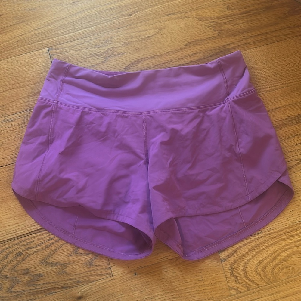 Lululemon Speed Up-Low Rise (Moonlit Magenta) Size 4 (4 inch)
